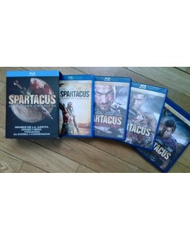 Toda la coleccion Spartacus.