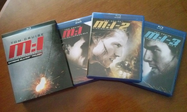Trilogia Mision Imposible (Italia) amazon.Tres veces mas cara la española.