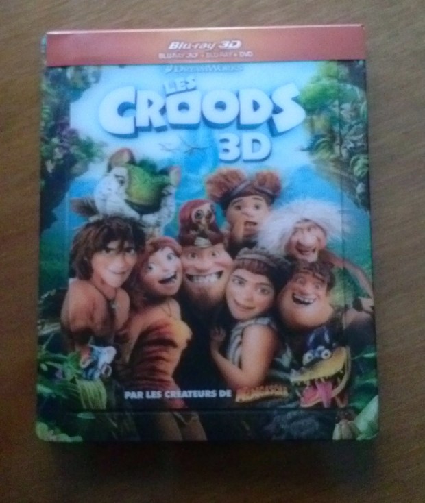 Los croods, steelbook versión francesa.