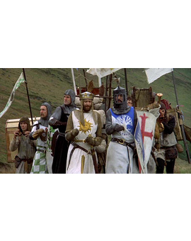 El rey Arturo y los caballeros de la mesa cuadrada