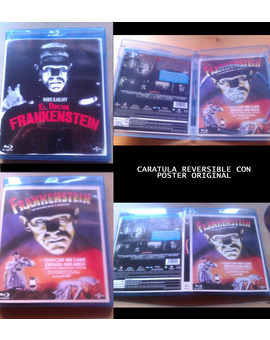Frankenstein Universal Monsters. Carátula reversible