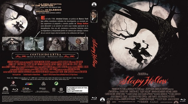 Caratula de Sleepy Hollow