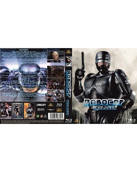 Caratula custom trilogía Robocop