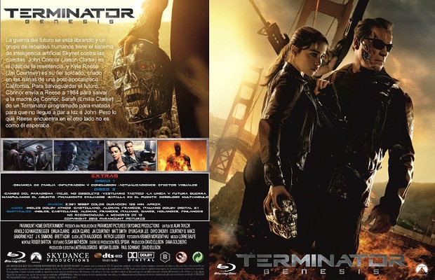 Caratula custom Terminator Génesis