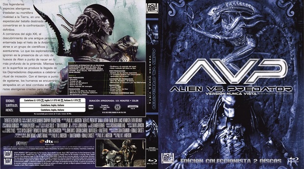 caratula custom Alien Vs Predator