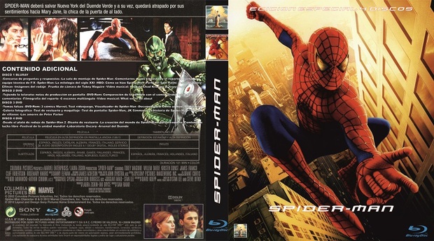 Caratula de Spiderman de Raimi custom