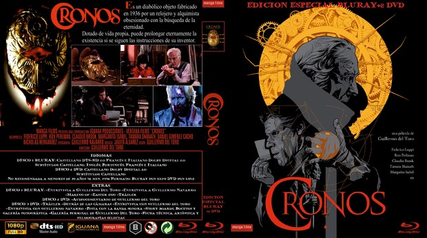 Caratula custom de Cronos de Guillermo del Toro