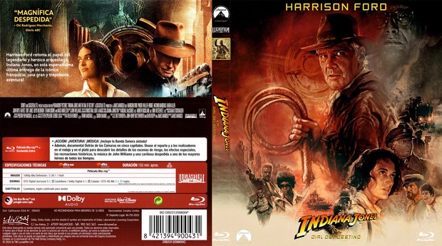 Caratula Indiana Jones y el dial del destino
