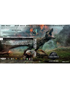 Jurassic World el Reino Caido UHD caratula custom 2.0