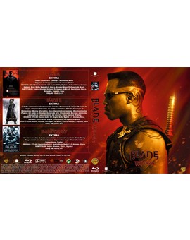 Caratula custom de la trilogía Blade en BD