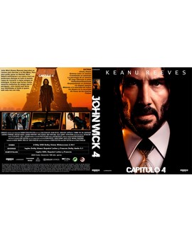 Caratula custom John Wick 4 4K