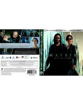 Caratula Matrix Resurrections 4K