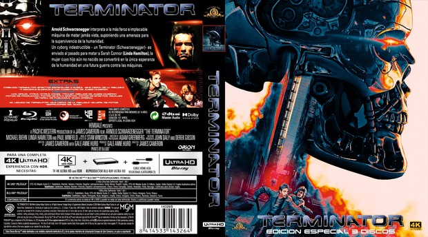 Caratula custom Terminator 4K