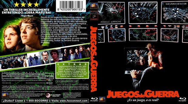 Caratula custom Juegos de guerra