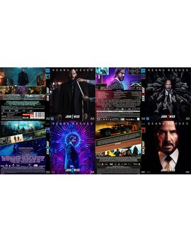Caratulas saga "John Wick"