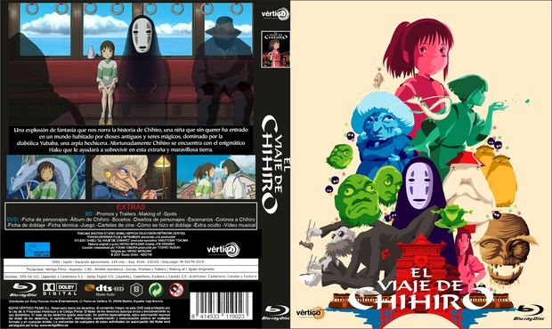 Caratula de "El viaje de Chihiro"