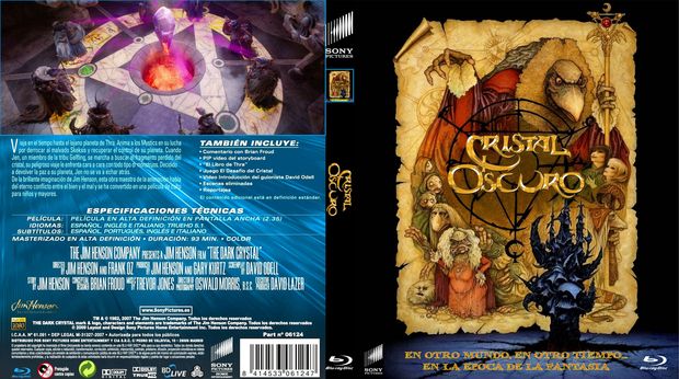 Caratula de "Cristal Oscuro"
