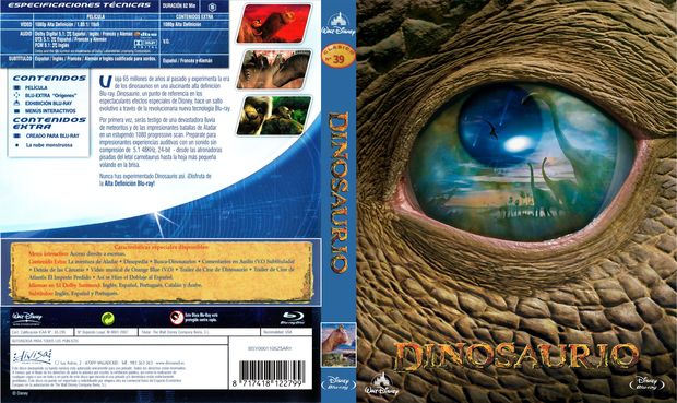Caratula "Dinosaurio"