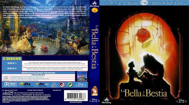 Caratula "La bella y la bestia"