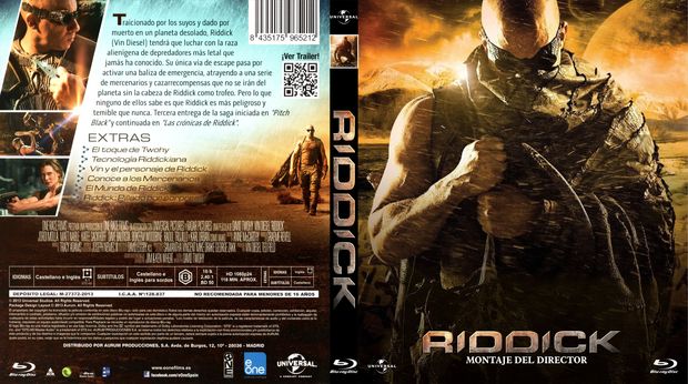Caratula "Riddick"