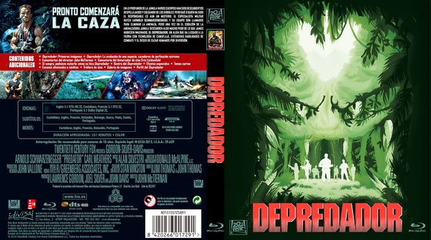 Caratula "Depredador"