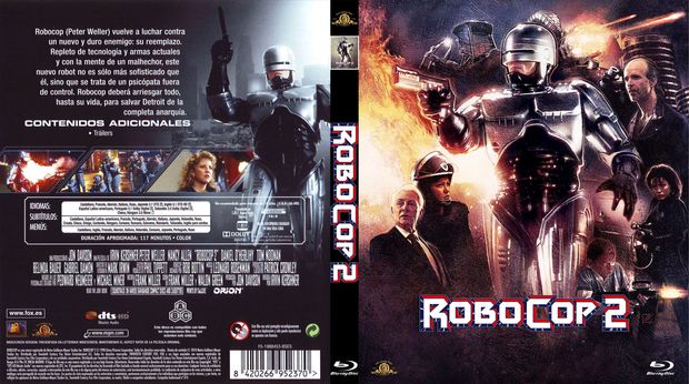 Caratula "Robocop 2"