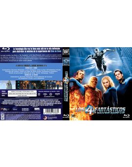Caratula "4 Fantásticos y Silver Surfer"