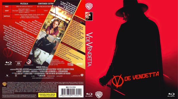 Caratula "V de Vendetta"