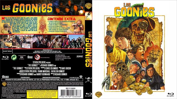 Caratula "Los Goonies"