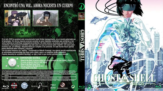 Caratula "Ghost in the shell 2.0"