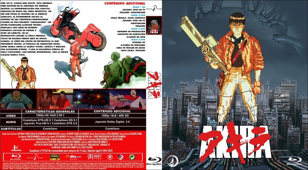Caratula "Akira"