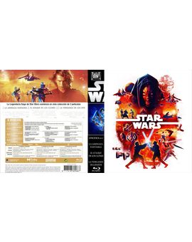 Caratula "Star Wars Episodios 1-3"