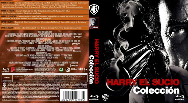 Caratula "Harry el sucio saga"