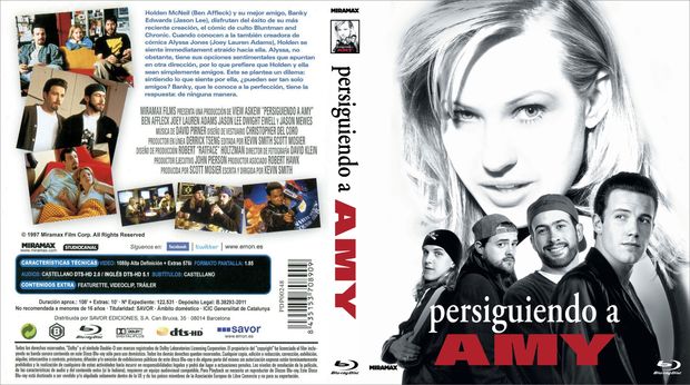 Caratula "Persiguiendo a Amy"