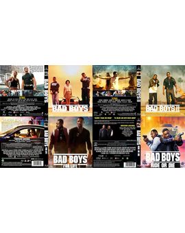 Caratulas saga "Bad Boys"
