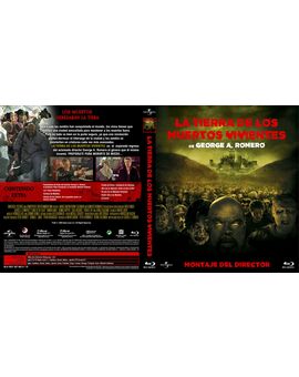 Caratula "La tierra de los muertos viventes"