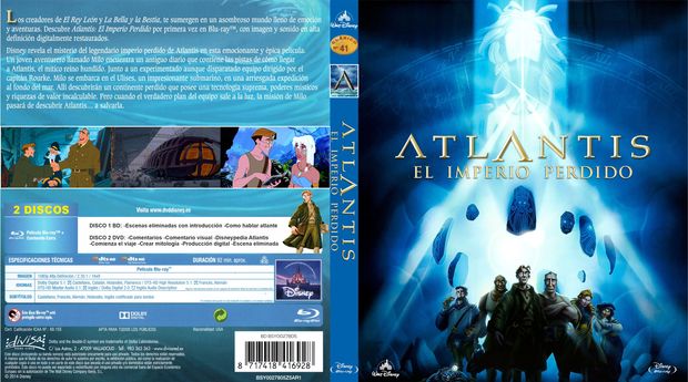 Caratula custom Atlantis