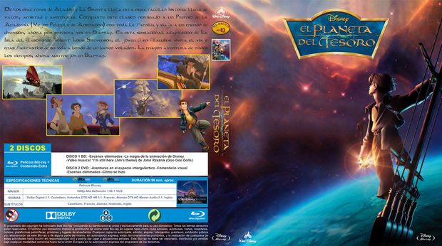 Caratula custom El planeta del tesoro
