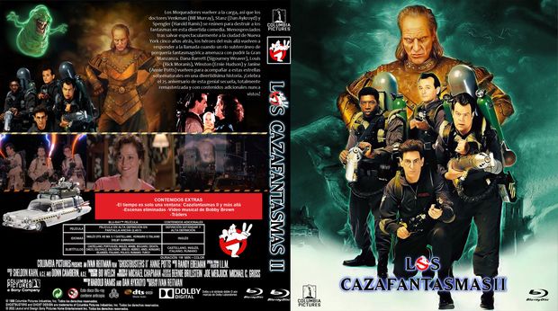 Caratula Cazafantasmas 2