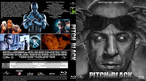 Caratula Pitch Black Montaje del Director