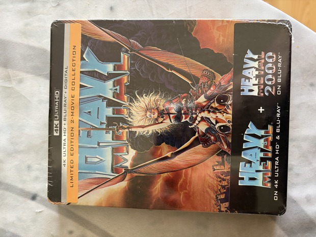 SteelBook USA Heavy metal+Heavy metal 2000