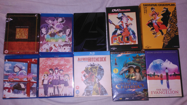 Últimas compras y regalos (algo raras y mucho DVD, lo sé)