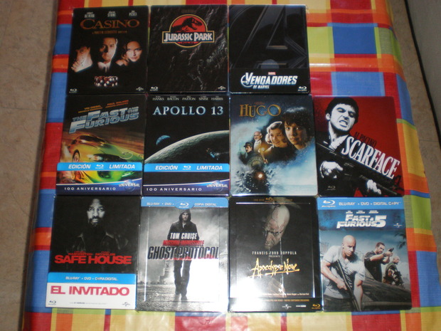 Mis Steelbooks -