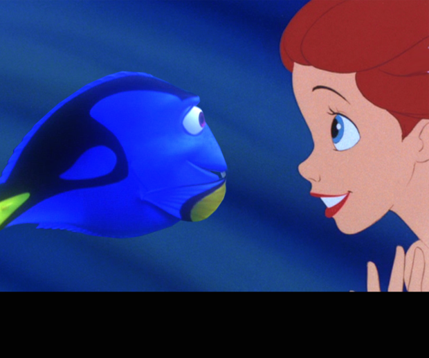 Dominios Encantados. Ariel y Dory
