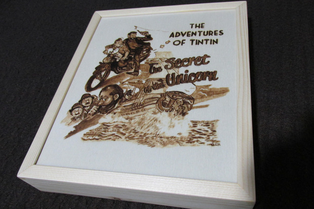 Las Aventuras de Tintín: El Secreto del Unicornio Ultra Limited Wooden Box Edition (01)