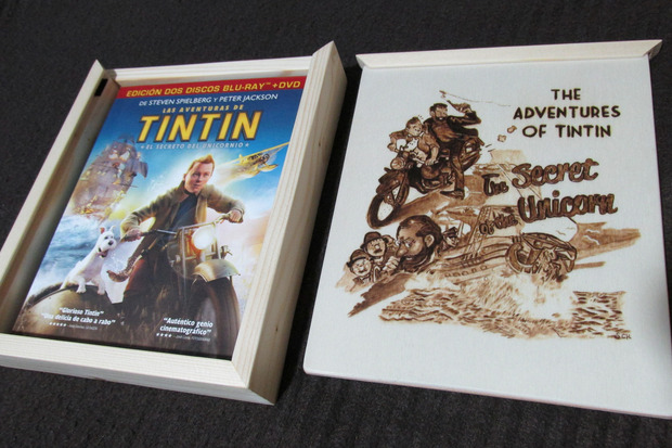 Las Aventuras de Tintín: El Secreto del Unicornio Ultra Limited Wooden Box Edition (03)