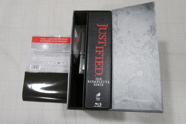 05 “Justified” Serie Completa - Edición Coleccionista Limitada de Amazon.de (Audio castellano)