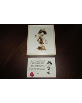 Pinocchio Ultra Limited Wooden Box Edition (2)