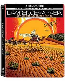 Lawrence of Arabia: 60th Anniversary Steelbook 4K UHD 
