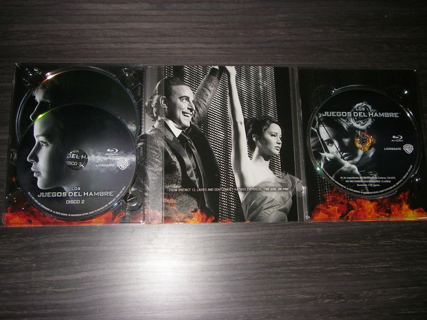 Los Juegos Del Hambre Digipack (Edición Especial 3 Discos) Foto 3/5